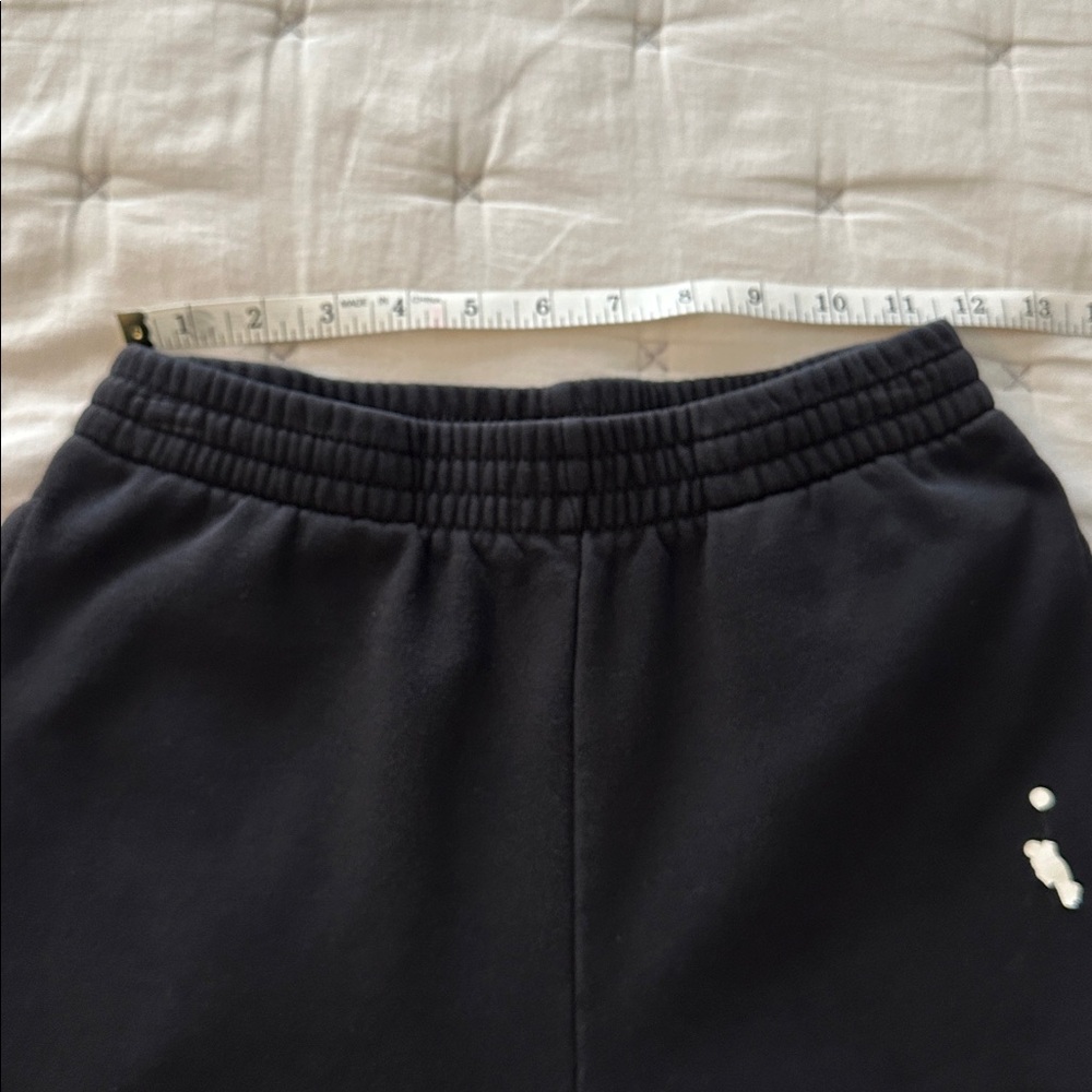 Jordan Kids Black Sweatpants with White Logo - Picture 3 of 8